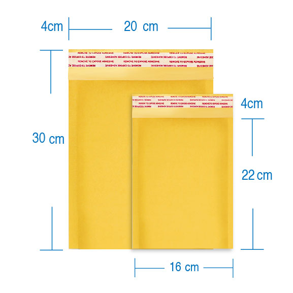 黃牛皮緩衝信封袋